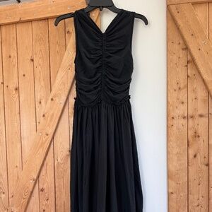Ulla Johnson Sascha ruched midi dress